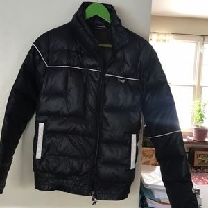 Orage black down woman's jacket